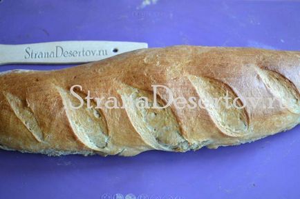 Pâine delicioasă Darnitskiy, rețetă din două feluri de făină