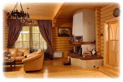 Decoratiuni interioare ale unei case din lemn, cu mainile voastre