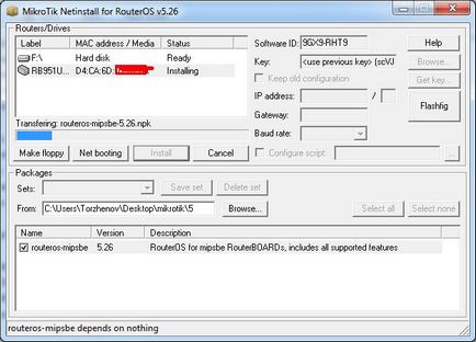 Firmware-ul de reparare mikrotik routeros, reinstalați firmware-ul mikrotik routeros