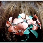 Kanzashi clasa Maestru Hairpin pentru incepatori