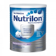 Helyettesítő Nutricia Nutrilon peptid allergia 400g
