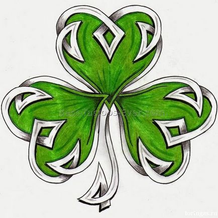 Valoarea unui tatuaj de shamrock, un salon de tatuaje - o tartuga - 24 de ore