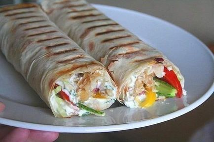 6 Receptek otthoni shawarma - egyszerű receptet (mindkét oldalon Otthon shawarma) 6 Receptek otthoni shawarma - egyszerű receptek
