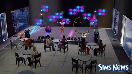 Acrobat Sims 3, show business