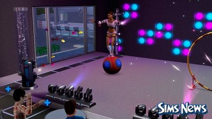 Acrobat în afacerea show-urilor Sims 3