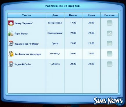 Acrobat în afacerea show-urilor Sims 3