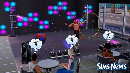 Acrobat în afacerea show-urilor Sims 3