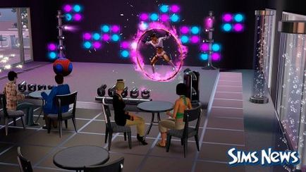 Acrobat Sims 3, show business