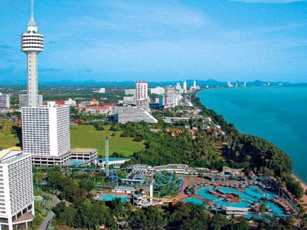 Parcul acvatic din pattaya - pattaya turn de parc (Pattaya Tower Park Tower) în parcul acvatic, odihnă în