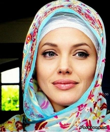 Angelina Jolie a hidzsáb