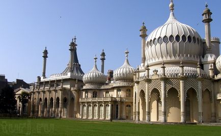 Anglia, Brighton Pavilionul Regal - Palatul de Est pe coasta engleza