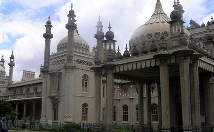 Anglia, Brighton Pavilionul Regal - Palatul de Est pe coasta engleza