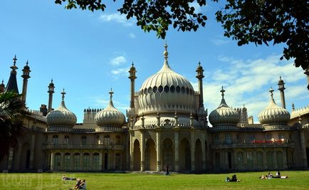 Anglia, Brighton Pavilionul Regal - Palatul de Est pe coasta englezească