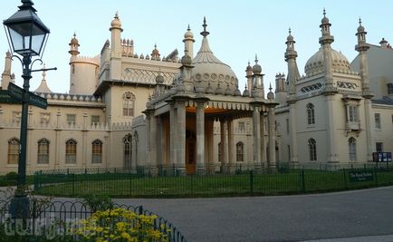 Anglia, Brighton Pavilionul Regal - Palatul de Est pe coasta engleza