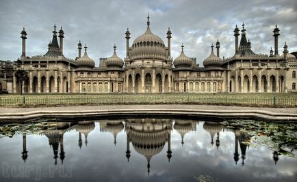 Anglia, Brighton Pavilionul Regal - Palatul de Est pe coasta engleza