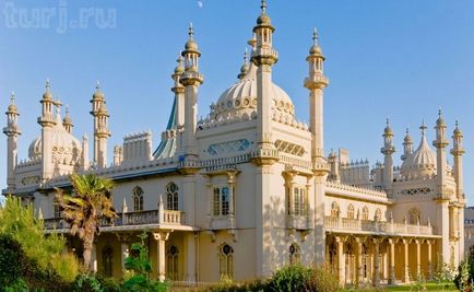 Anglia, Brighton Pavilionul Regal - Palatul de Est pe coasta engleza