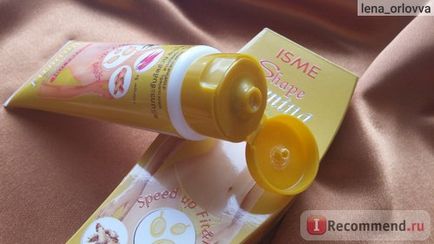 Антицелюлітний крем isme shape firming herbal cream з чилі перчиком, «антицелюлітний крем isme з