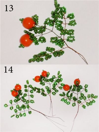Orange Tree gyöngy szövés rendszer saját kezűleg fotókkal