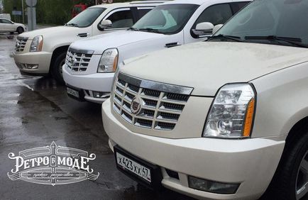 Kiadó Cadillac Escalade az esküvőre