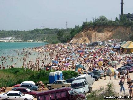 Cariera de nisip Avdeevski - locuri de odihnă - donbass suntem noi