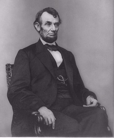 Abraham Lincoln, istoria Statelor Unite