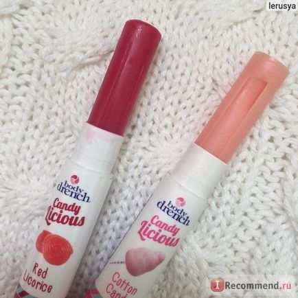 Бальзам для губ body drench candy licious lips - «цей мініатюрний бальзам з америки прекрасно