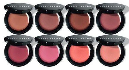 Bobbi brown blush slopes, bobbi brown shimmer blush pink sugar, bobbi brown pot rouge calypso coral