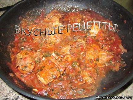 Chakhokhbili csirke - lépésről lépésre recept fotó, finom receptek