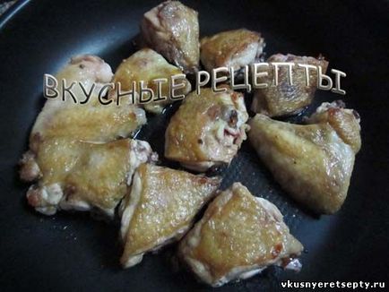 Chakhokhbili csirke - lépésről lépésre recept fotó, finom receptek