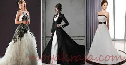 Чорні весільні сукні (фото)