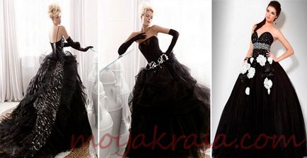 Чорні весільні сукні (фото)