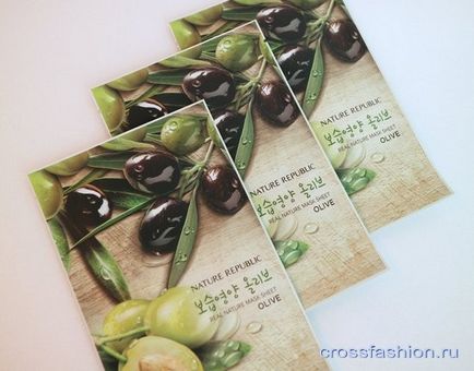 Crossfashion group - тканинна маска без спирту і диметикону nature republic real nature mask sheet