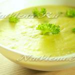 Суп із зеленим горошком консервованим, рецепт з фото крок за кроком