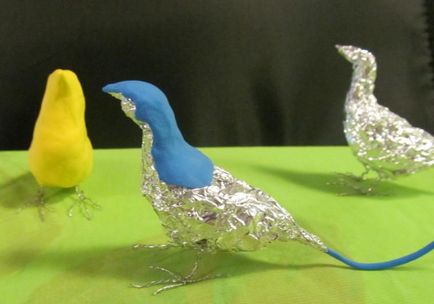 Робимо чарівних райських пташок з оксамитового пластика - ярмарок майстрів - ручна робота,