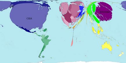 Nouă hărți curbe spun lumii despre tot