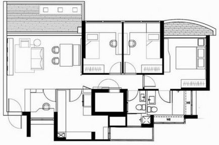 Proiectarea unui design interior al unui apartament