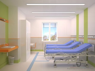 Дизайн-проект реконструкції типової лікарні - індивідуальні інтер'єри