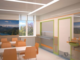 Proiect-proiect de reconstrucție a unui spital tipic - interioare individuale