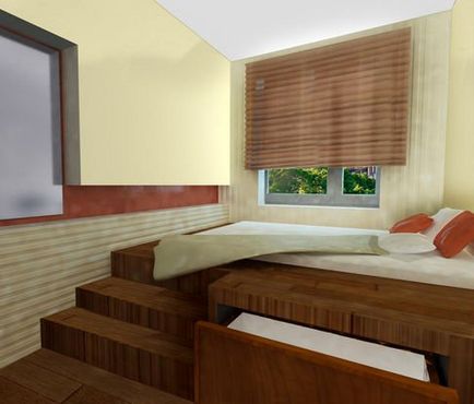 Design de dormitor în Hrușciov, interior, foto, video, mobilier, pat, cum să se extindă spațiul, toate