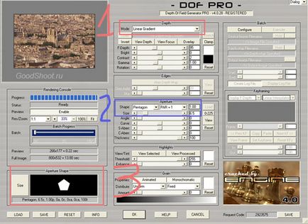 Dof pro професійний плагін для імітації глибини різкості