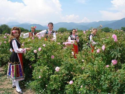 Долина троянд, болгарія