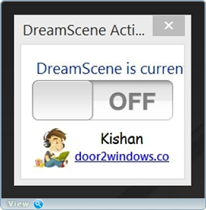 Dreamscene activator sau fundal animat în Windows 7 - site-ul site-ul oleglav oleglav