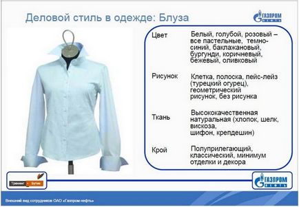 Codul de îmbrăcăminte din industria gazului 17 pagini din anexa la comanda despre apariția angajaților oao gazprom-neft