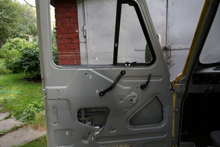 Geamuri electrice pe uaz 452 (3909) - postul reporterului