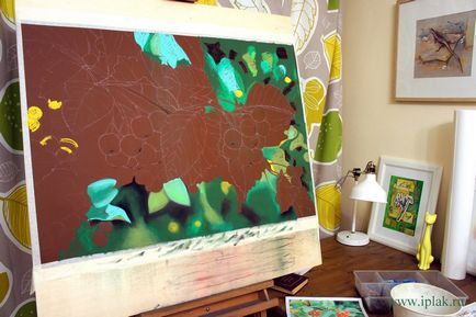 Етапи малювання глоду пастеллю від і до! Блог - блог художника Плаксін Ірини
