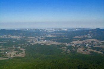 Ezoterikus turizmus Mountain okosan a Krímben, a mobil változat