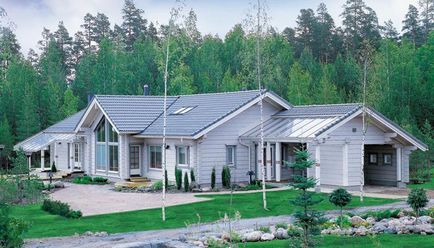 Case finlandeze, case de locuit, casa finlandeză, casa cu cheia