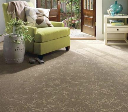 Фото розкішних ковроліну і килимів на підлогу