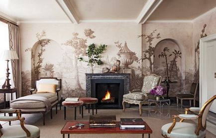 Frescele din interior - sofisticarea aristocratică