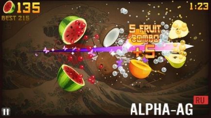 Fruit ninja (фрут ніндзя) - скачати зламану гру на андроїд